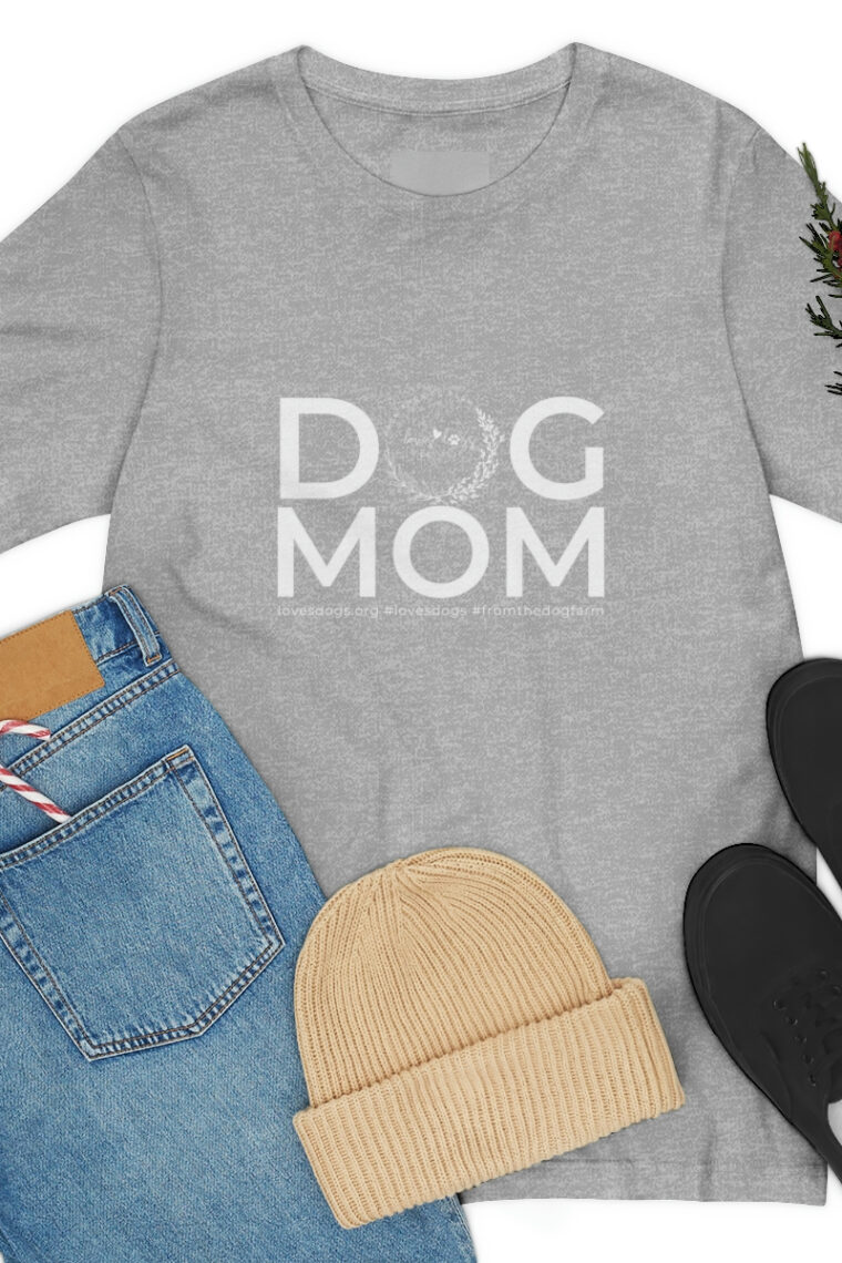 Dog Mom Unisex Jersey Short Sleeve Tee - Image 34