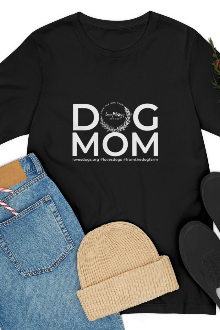 Dog Mom Unisex Jersey Short Sleeve Tee - Image 16