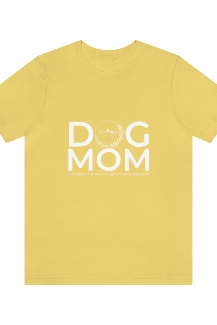 Dog Mom Unisex Jersey Short Sleeve Tee - Image 19