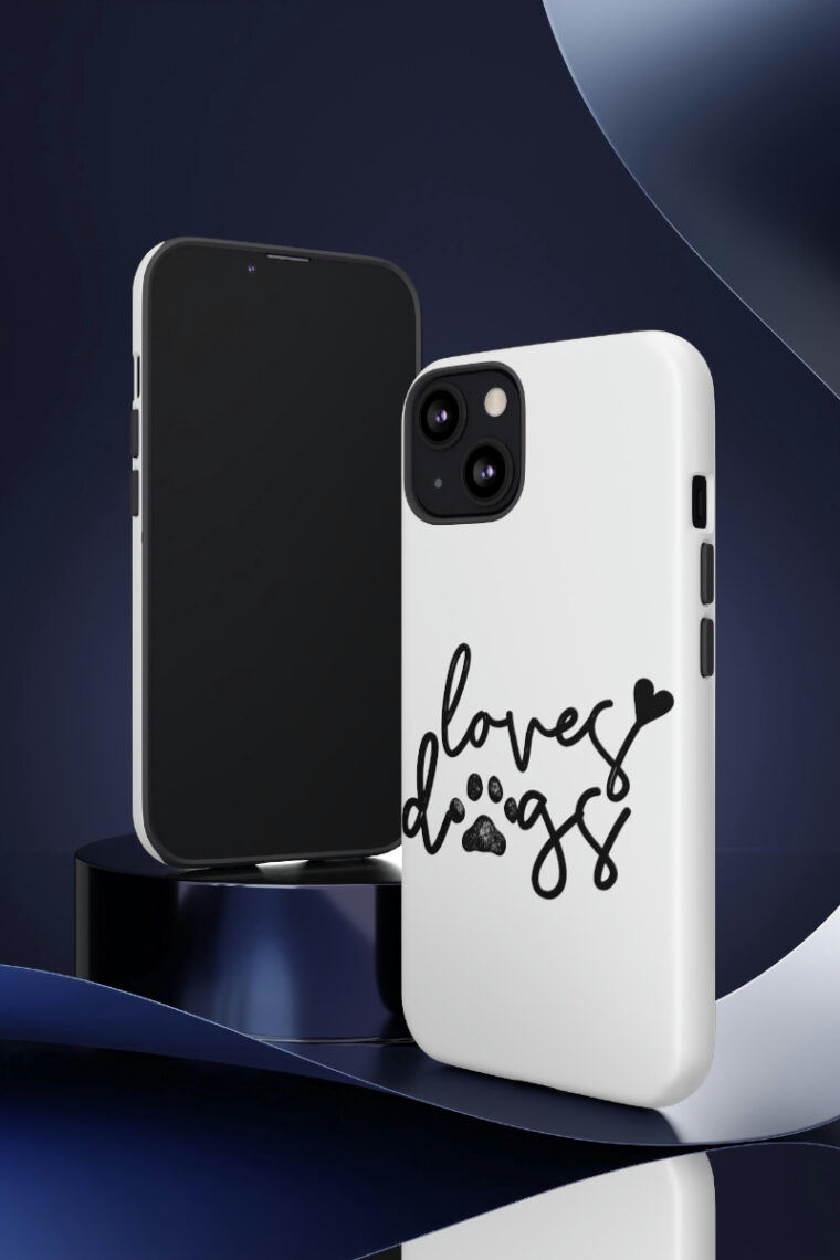 Loves Dogs Tough Phone Cases - Image 8