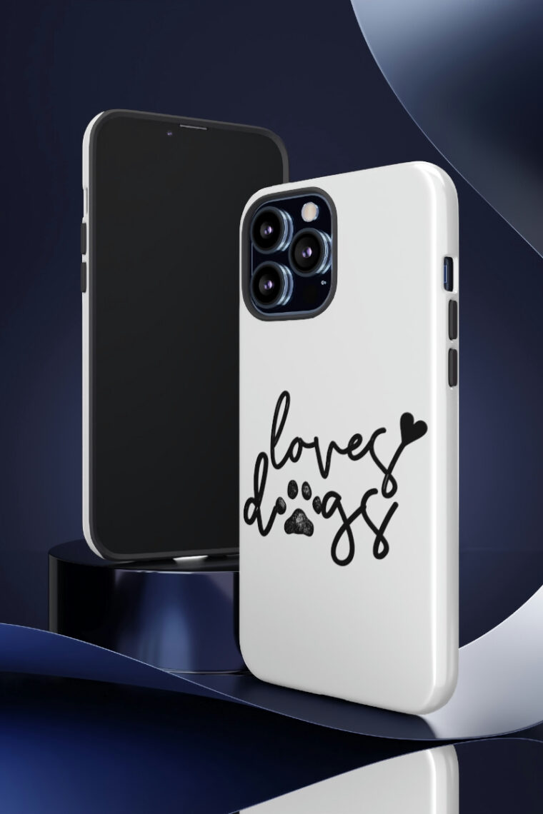 Loves Dogs Tough Phone Cases - Image 18