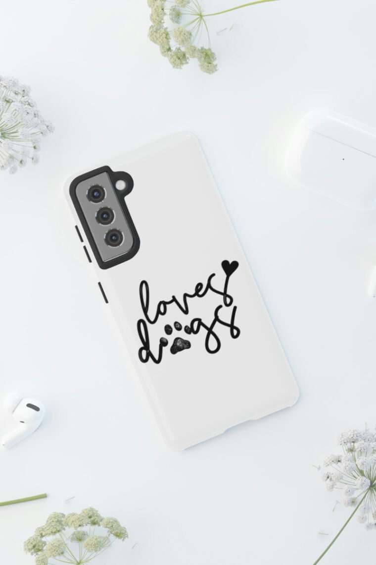 Loves Dogs Tough Phone Cases - Image 36