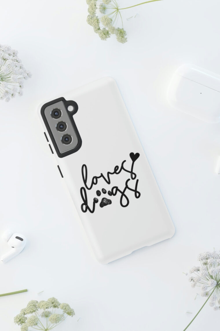 Loves Dogs Tough Phone Cases - Image 38