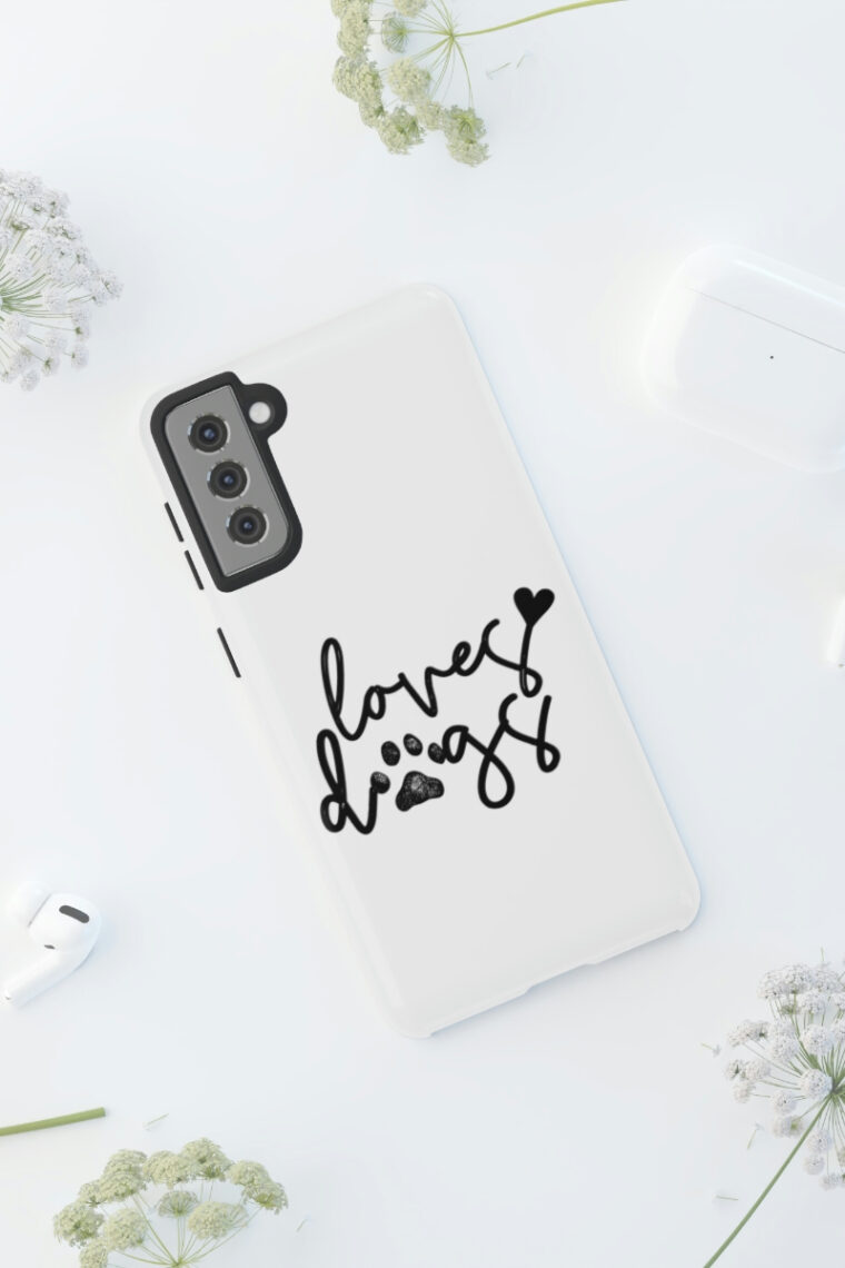 Loves Dogs Tough Phone Cases - Image 40