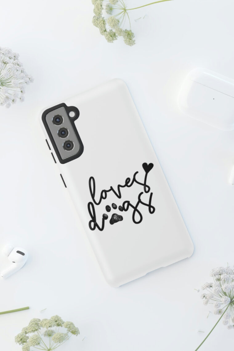 Loves Dogs Tough Phone Cases - Image 42