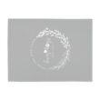 From The Dog Farm (gray, white reversed) Plush Fleece Blanket - Image 2