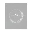 From The Dog Farm (gray, white reversed) Plush Fleece Blanket - Image 6