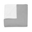 From The Dog Farm (gray, white reversed) Plush Fleece Blanket - Image 13