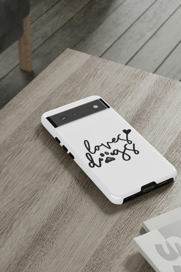 Loves Dogs Tough Phone Cases - Image 4