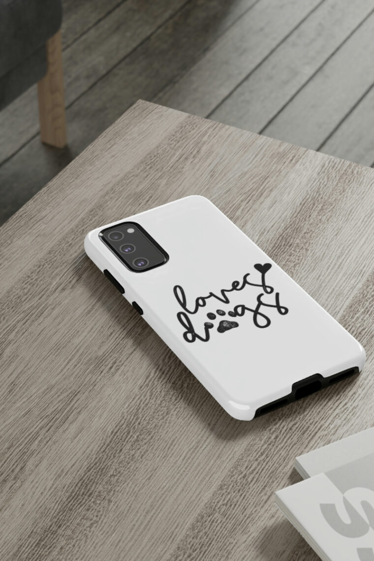 Loves Dogs Tough Phone Cases - Image 70