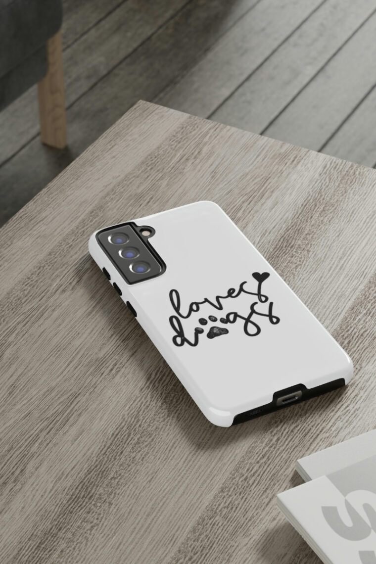 Loves Dogs Tough Phone Cases - Image 74