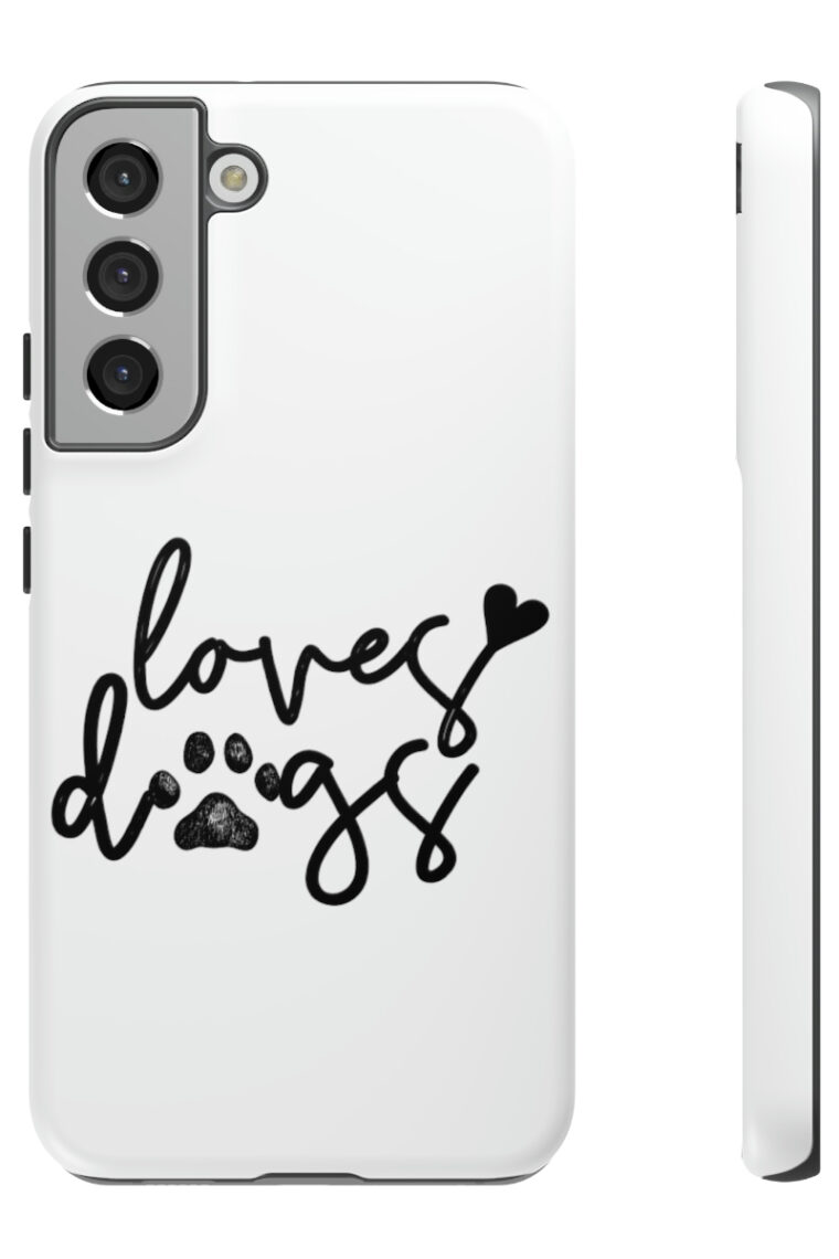 Loves Dogs Tough Phone Cases - Image 59