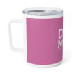 Dog Mom (white logo) Insulated Coffee Mug, 10oz - Image 3