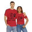 "I Like Big Mutts And I Cannot Lie" Unisex Heavy Cotton Tee - Image 58