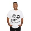 "I Like Big Mutts And I Cannot Lie" Unisex Heavy Cotton Tee - Image 20