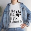"I Like Big Mutts And I Cannot Lie" Unisex Heavy Cotton Tee - Image 21
