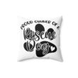 "Proud Owner Of A Rescue Dog" Spun Polyester Square Pillow - Image 7