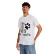 "I Like Big Mutts And I Cannot Lie" Unisex Heavy Cotton Tee - Image 6